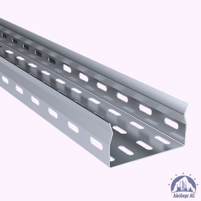 Лоток кабельный перфорированный 500х100 оцинкованный s=1.0 купить в Находке