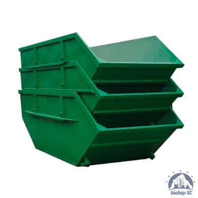 Бункер накопитель 8 м3 – мусорный контейнер “лодочка” купить в Находке